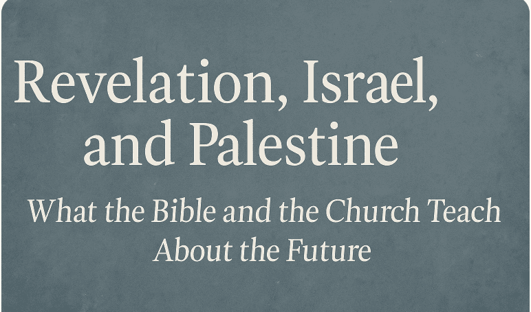 Revelation, Israel, and Palestine: What the Bible and the Church Teach About the Future