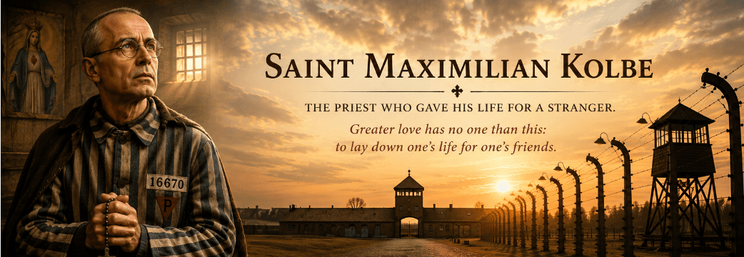 Saint Maximilian Kolbe: The Priest Who Gave His Life for a Stranger