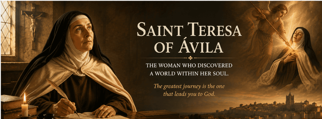 Saint Teresa of Ávila: The Woman Who Discovered a World Within Her Soul