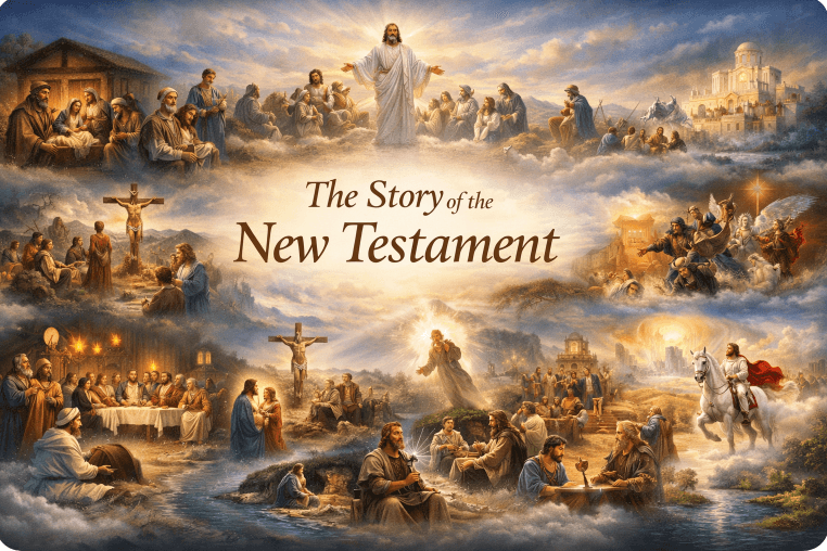 Summarized Story of the New Testament to assist with Biblical Trivia