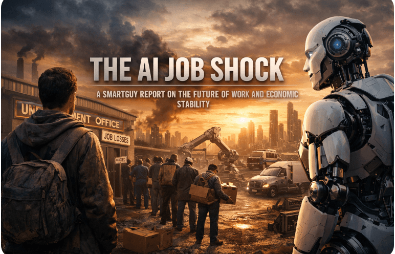 The AI Job Shock: A SmartGuy Report on the Future of Work and Economic Stability