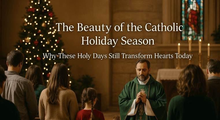 The Beauty of the Catholic Holiday Season – Why These Holy Days Still Transform Hearts Today