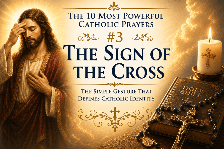 The Sign of the Cross: The Simple Gesture That Defines Catholic Identity
