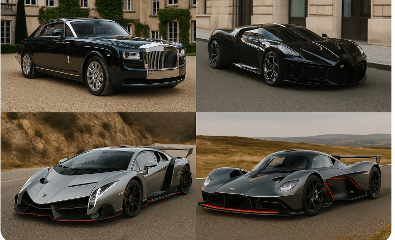 The World’s Most Extravagant Cars for the Ultra-Wealthy