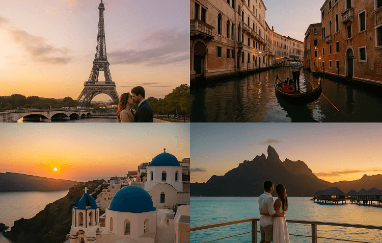 The World’s Most Romantic Destinations for Couples