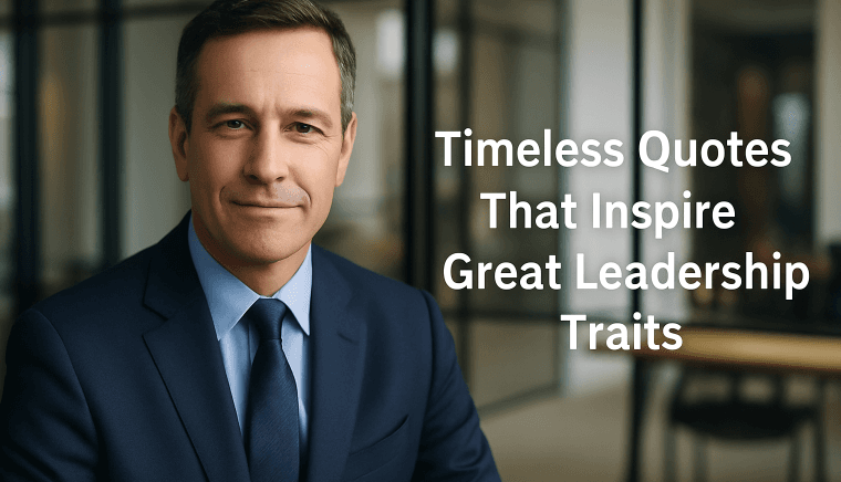 Timeless Quotes That Inspire Great Leadership Traits