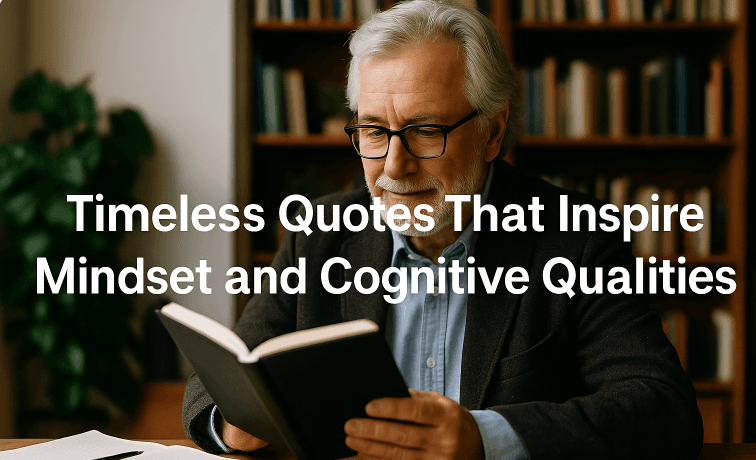 Timeless Quotes That Inspire Mindset and Cognitive Qualities