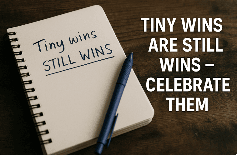 Tiny Wins Are Still Wins - Celebrate Them