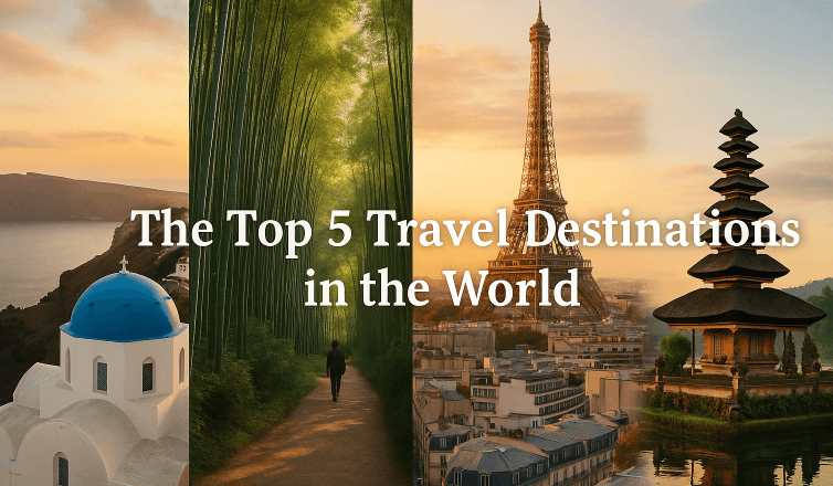 Top 5 Travel Destinations in the World You Can’t Miss