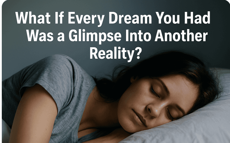 What If Every Dream You Had Was a Glimpse Into Another Reality?