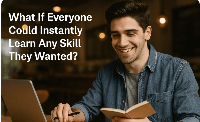What If Everyone Could Instantly Learn Any Skill They Wanted?