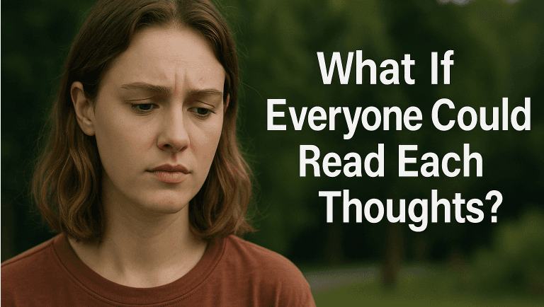 What If Everyone Could Read Each Other’s Thoughts?
