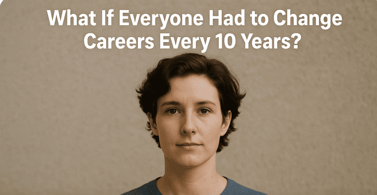 What If Everyone Had to Change Careers Every 10 Years?