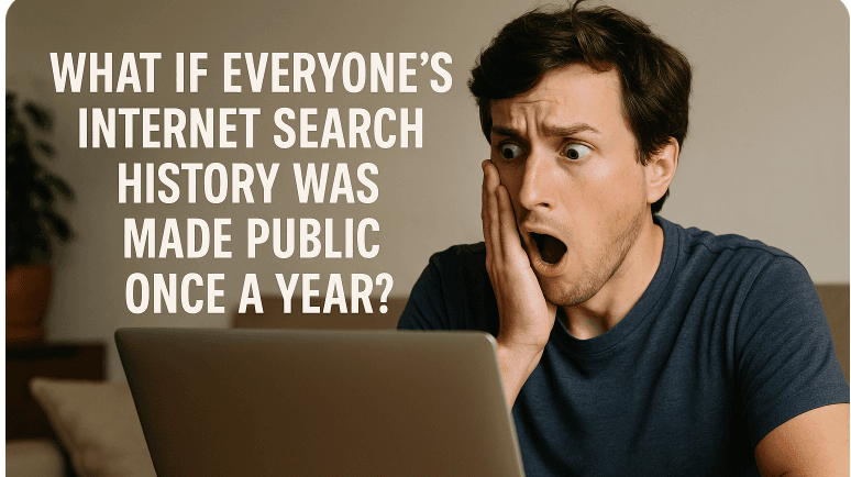 What If Everyone’s Internet Search History Was Made Public Once a Year?