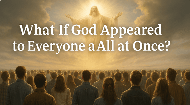 What If God Appeared to Everyone All at Once?