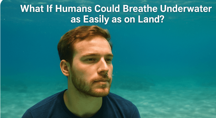 What If Humans Could Breathe Underwater as Easily as on Land?