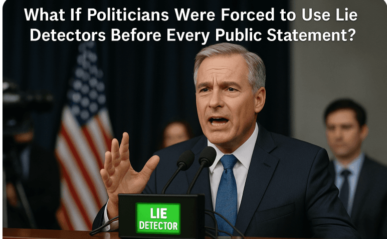 What If Politicians Were Forced to Use Lie Detectors Before Every Public Statement?