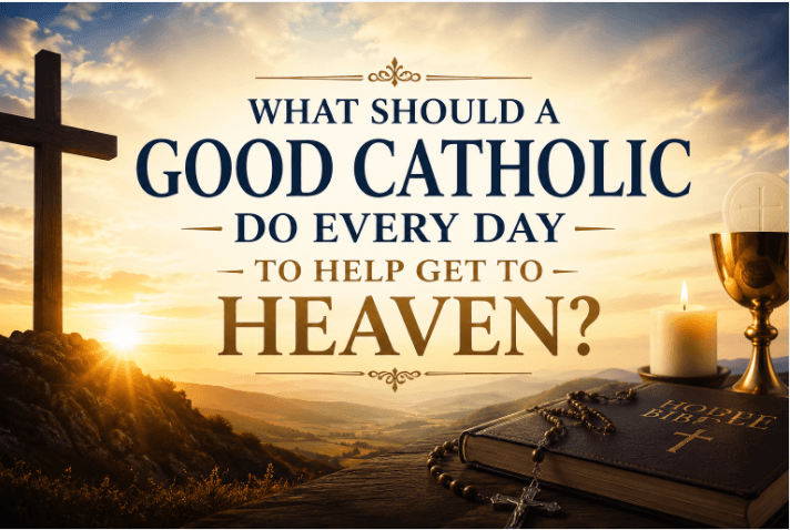 What Should a Good Catholic Do Every Day to Help Get to Heaven?
