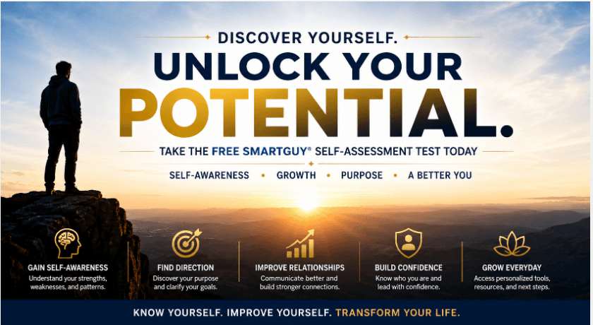 Why Every Person Should Take the Free SmartGuy® Self-Assessment Test Before It’s Too Late
