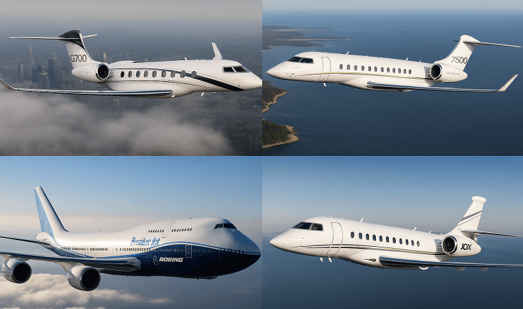 World’s Most Exclusive Private Jets for the Ultra-Wealthy