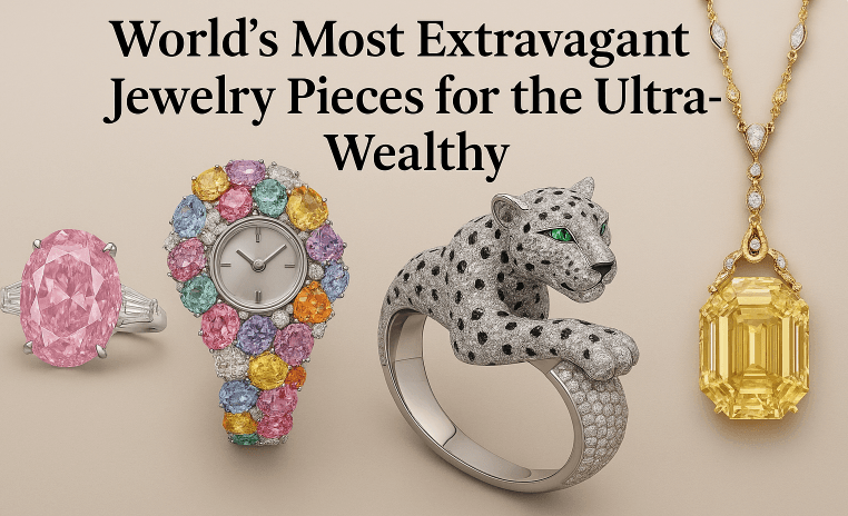 World’s Most Extravagant Jewelry Pieces for the Ultra-Wealthy