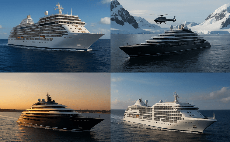 World’s Most Luxurious Cruises for the Wealthy Traveler