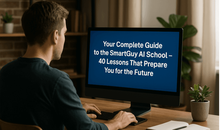 Your Complete Guide to the SmartGuy AI School - 40 Lessons That Prepare You for the Future